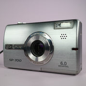 Olympus Digital Camera SP-700 6.0MP Silver Tested w/ Battery and Charger