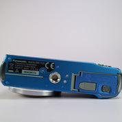 Panasonic Digital Camera Lumix DMC-TZ20 14.1MP Blue Tested Full Working Set