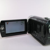 Panasonic SDR-S26 Handheld Digital Camcorder Black Tested Full Working Set