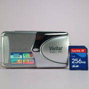Vivitar Digital Camera Vivicam 3915 5.0MP Silver Tested