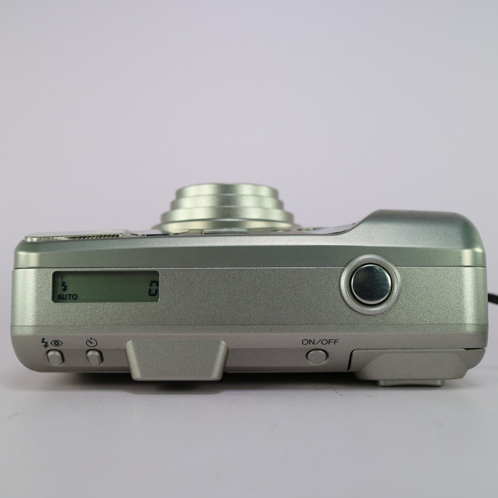 Minolta Riva Zoom 115 35mm Film Point and Shoot Camera Silver Tested
