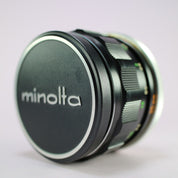 Minolta SRT101 35mm Film SLR Camera Silver W/ W.Rokkor-HG 35mm f/2.8 Lens Tested