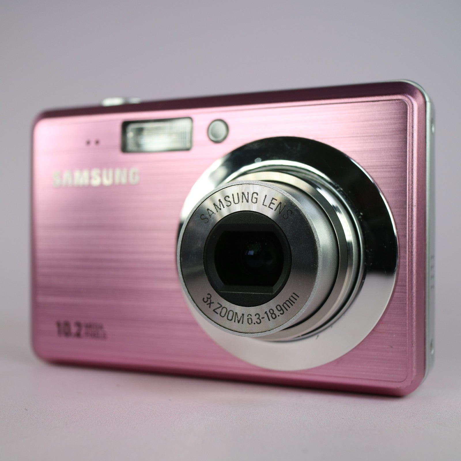 Samsung Digital Camera ES55 10.2MP Pink Tested Full Working Set