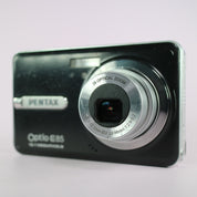 Pentax Digital Camera Optio E85 12.1MP Black Tested Full Working Set