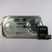 Samsung Digimax A6 6.0MP Compact Digital Camera Silver Tested