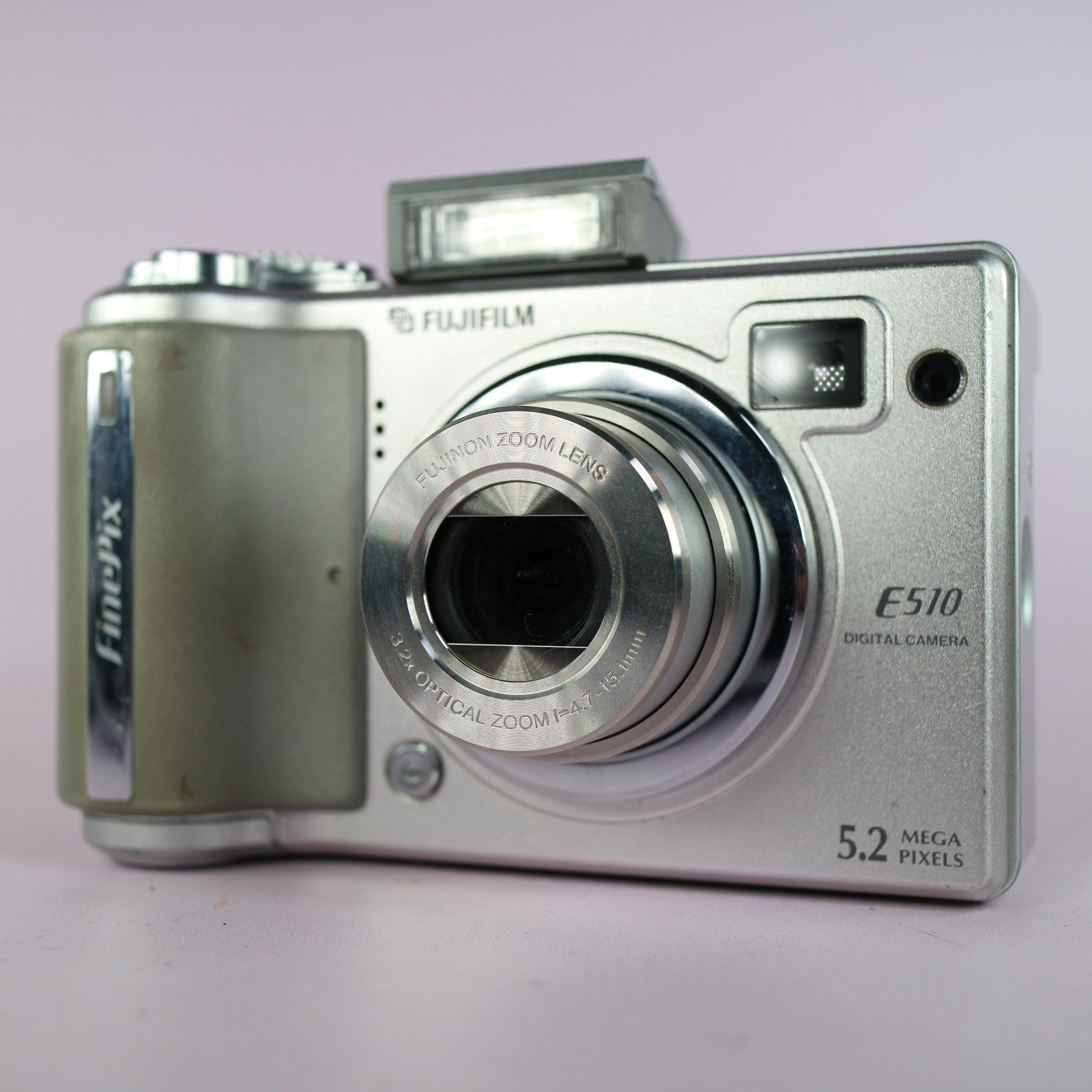 Fujifilm Digital Camera FinePix E510 5.2MP Silver Tested