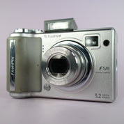 Fujifilm Digital Camera FinePix E510 5.2MP Silver Tested