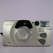Canon Sure Shot 85 Zoom 35mm Film Point and Shoot Camera Silver Tested