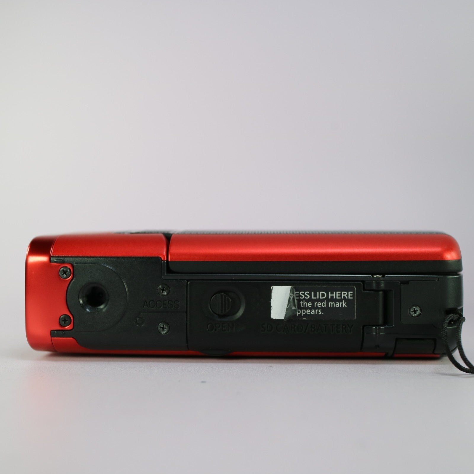 Panasonic SDR-SW20 12.0MP Compact Underwater Camcorder Red Tested Full Set