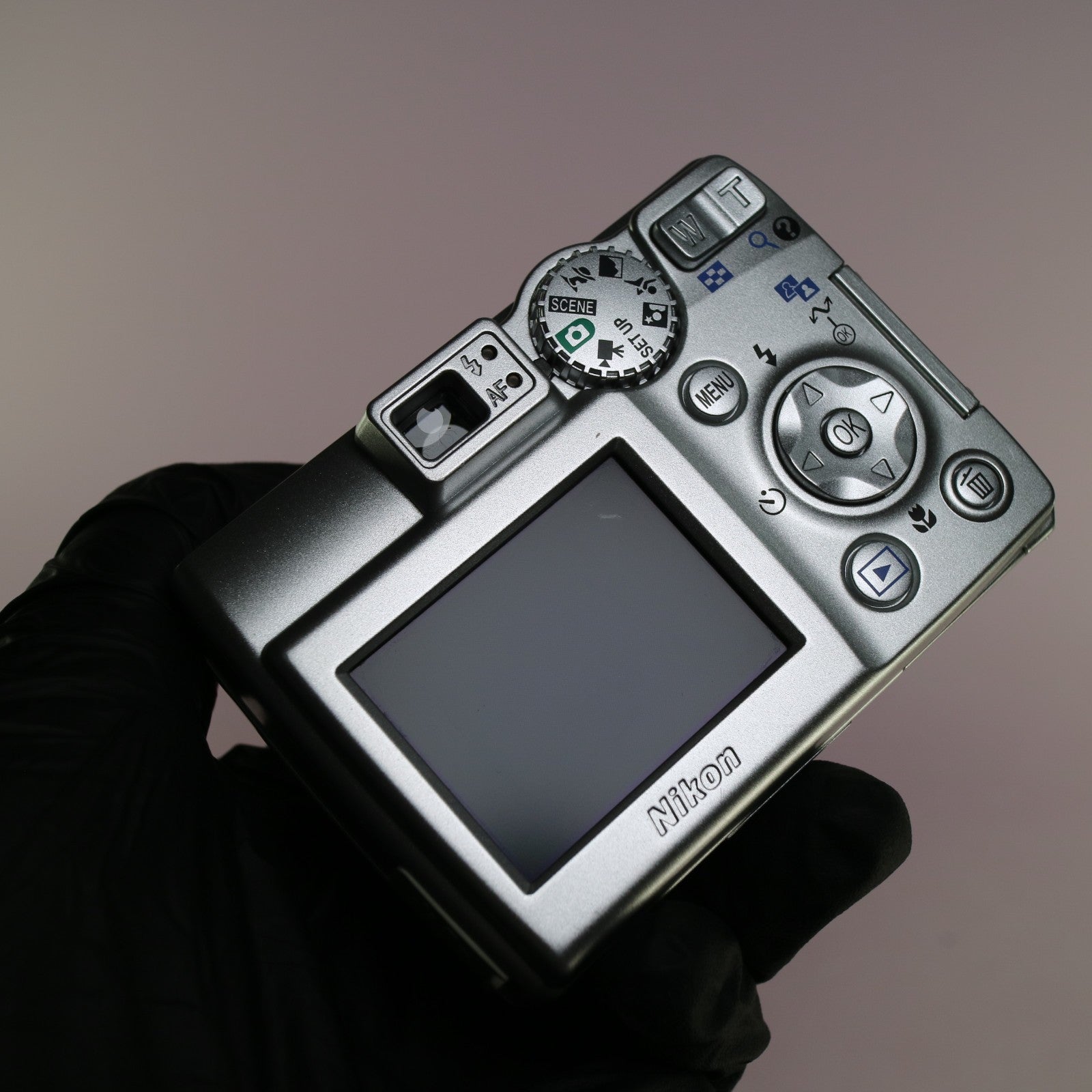 Nikon Digital Camera Coolpix 4600 4.0MP Silver Tested