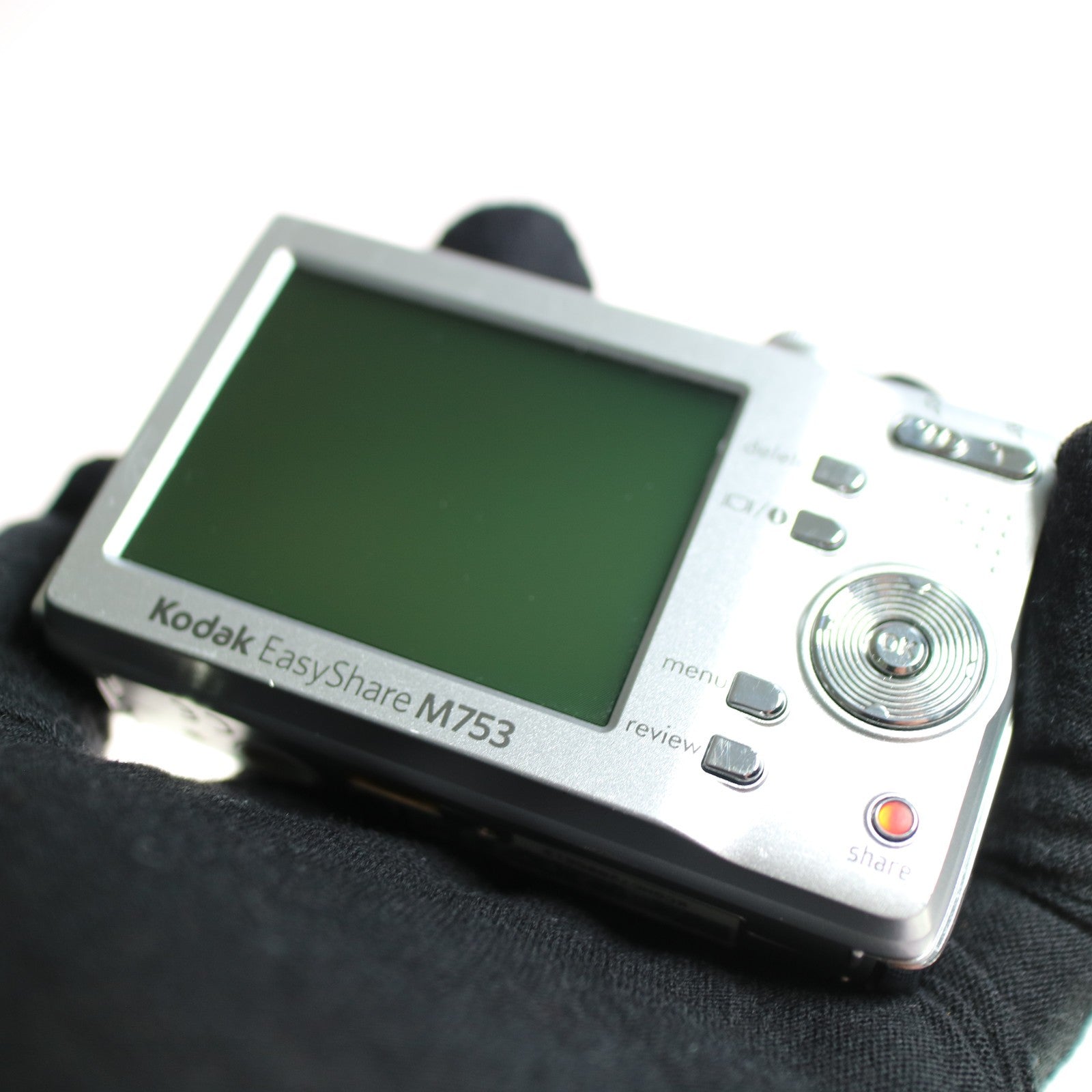 Kodak Digital Camera EasyShare M753 7.0MP Silver Tested Full Working Set