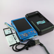 Olympus Digital Camera VG-120 14.0MP Blue Tested Full Working Set