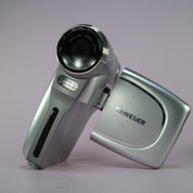 Traveler DV-5040 Handheld Compact Digital Video Recorder Silver Tested