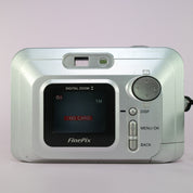 Fujifilm FinePix A202 2.0MP Compact Digital Camera Silver Tested