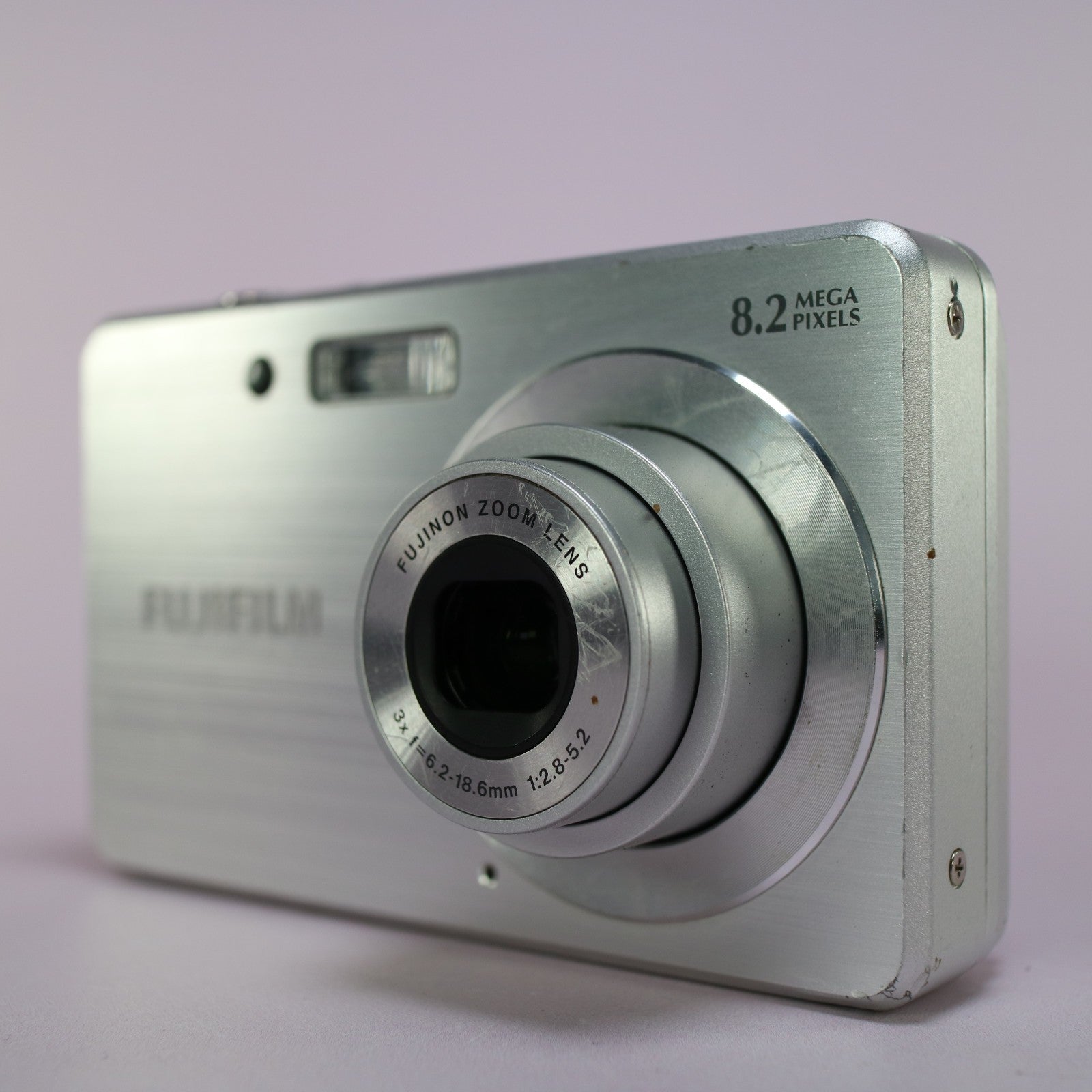 Fujifilm Digital Camera FinePix J10 8.2MP Silver Tested Full Working Set