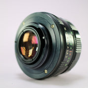 Zenit 122 35mm Film SLR Camera Black With Helios 44M 5 58mm f/2 Lens Tested