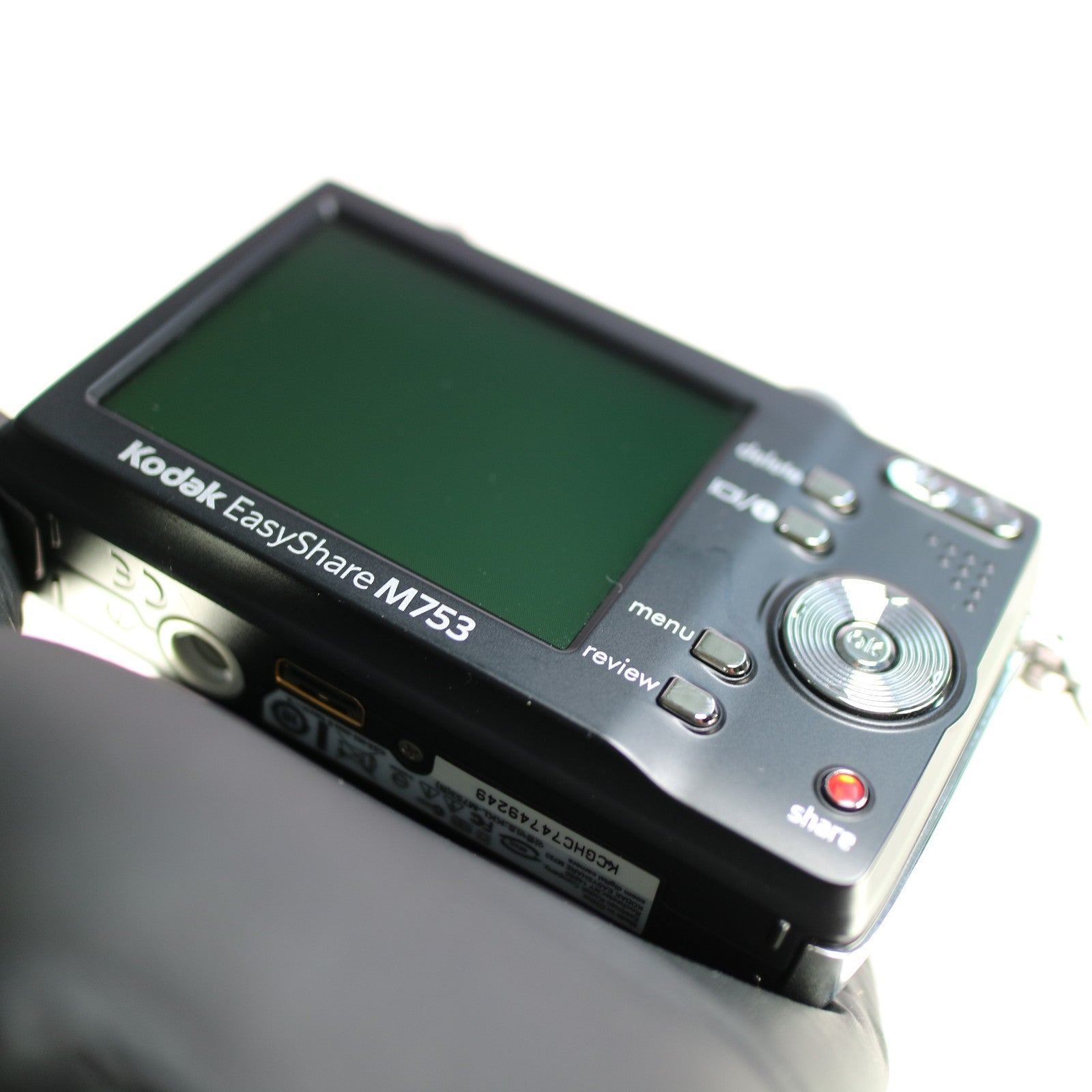 Kodak Digital Camera EasyShare M753 7.0MP Black Tested Full Working Set