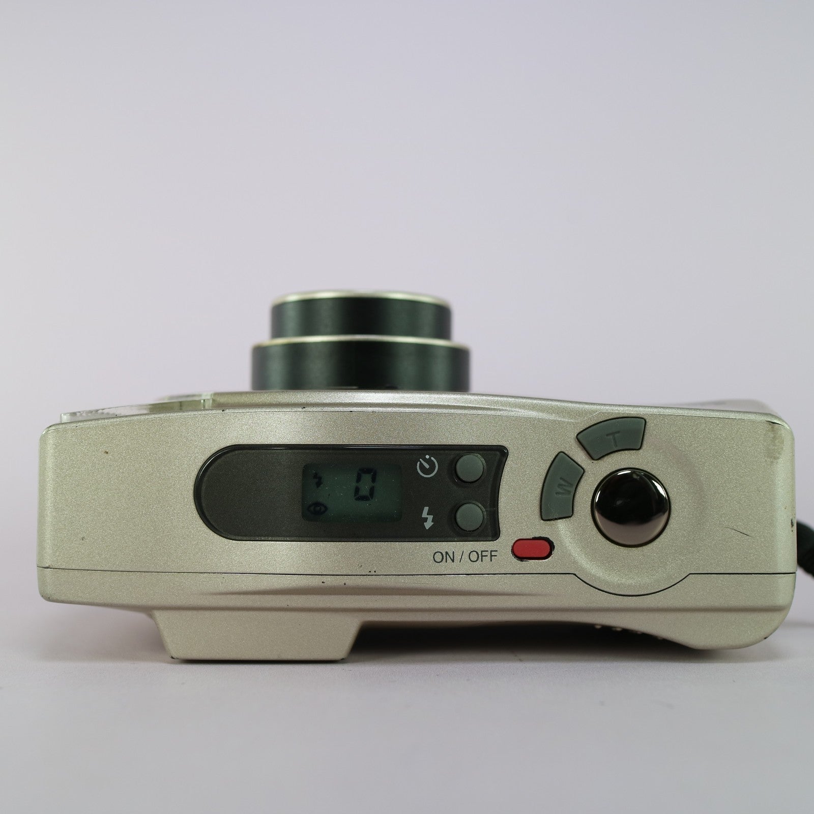 Samsung Fino 60S 35mm Film Point And Shoot Camera Silver Tested