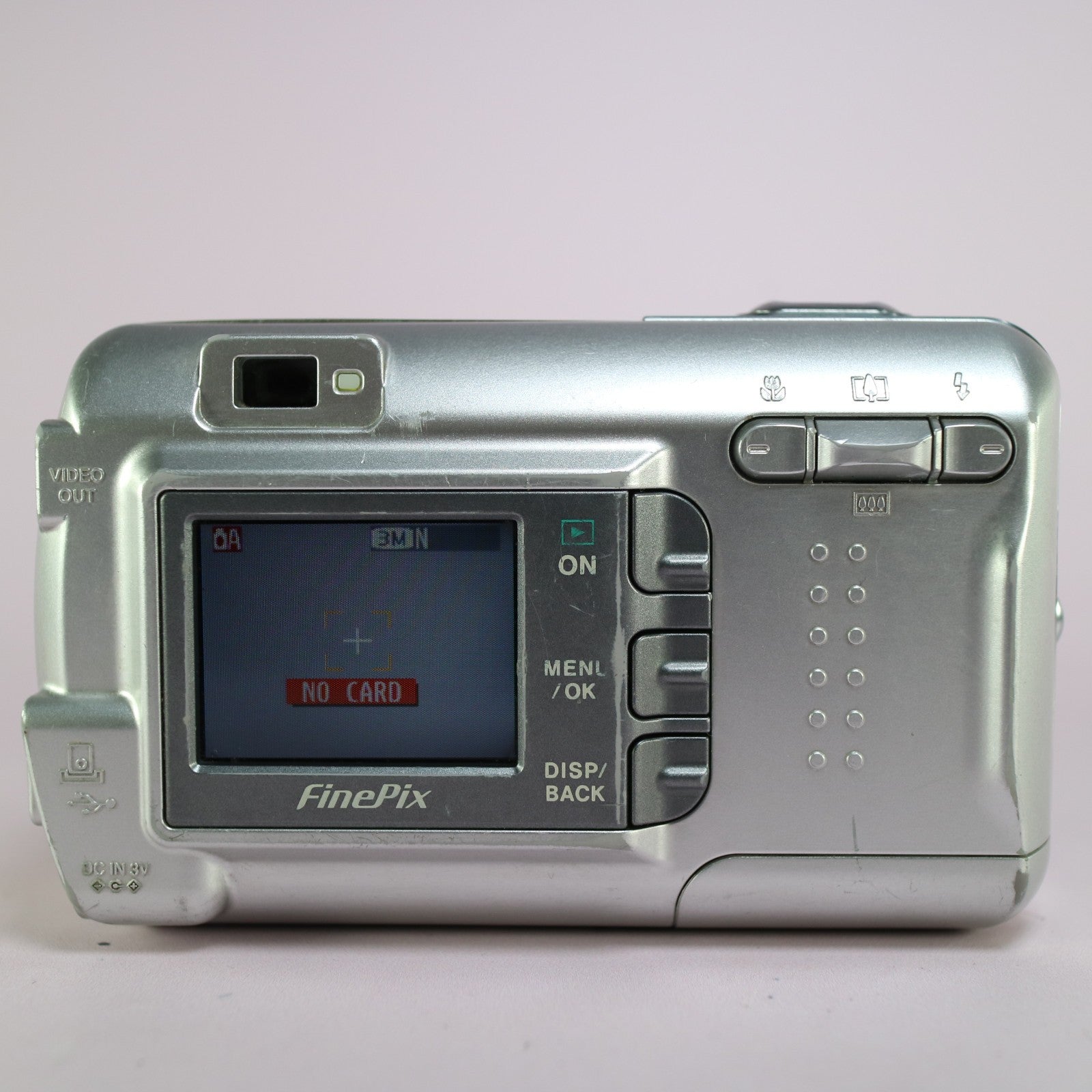 Fujifilm Digital Camera FinePix A330 3.2MP Silver Tested