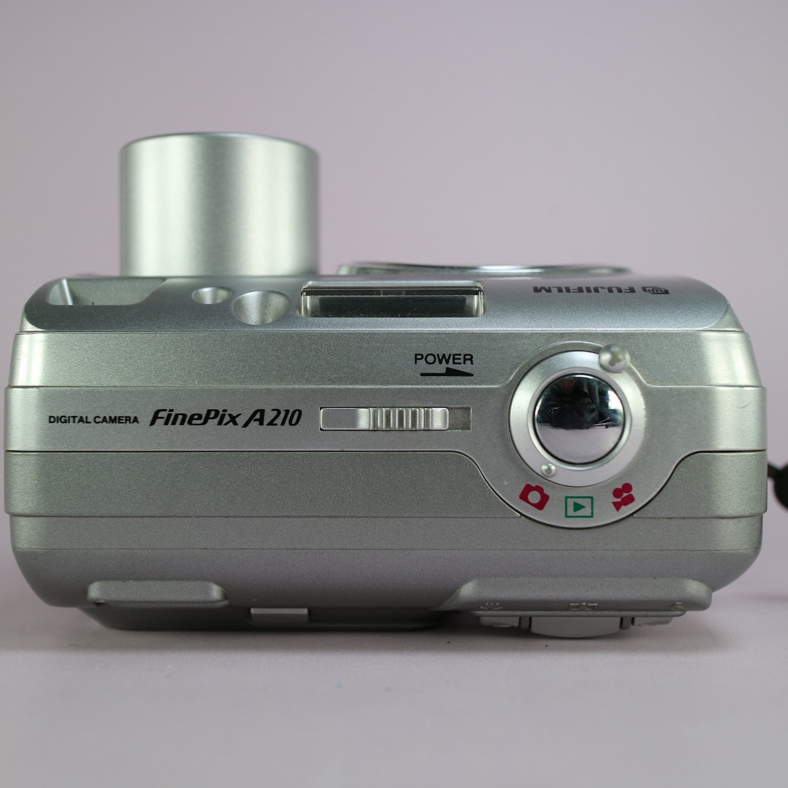 Fujifilm Digital Camera FinePix A210 3.2MP Silver Tested