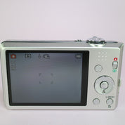 Panasonic Digital Camera Lumix DMC-FS18 16.1MP Silver Tested Full Working Set