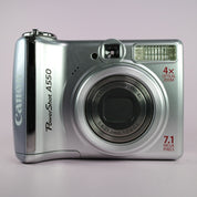 Canon Digital Camera PowerShot A550 7.1MP Silver Tested