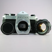 Asahi Pentax SP500 35mm Film SLR Camera w/ Super-Takumar 55mm f/2 Lens Tested