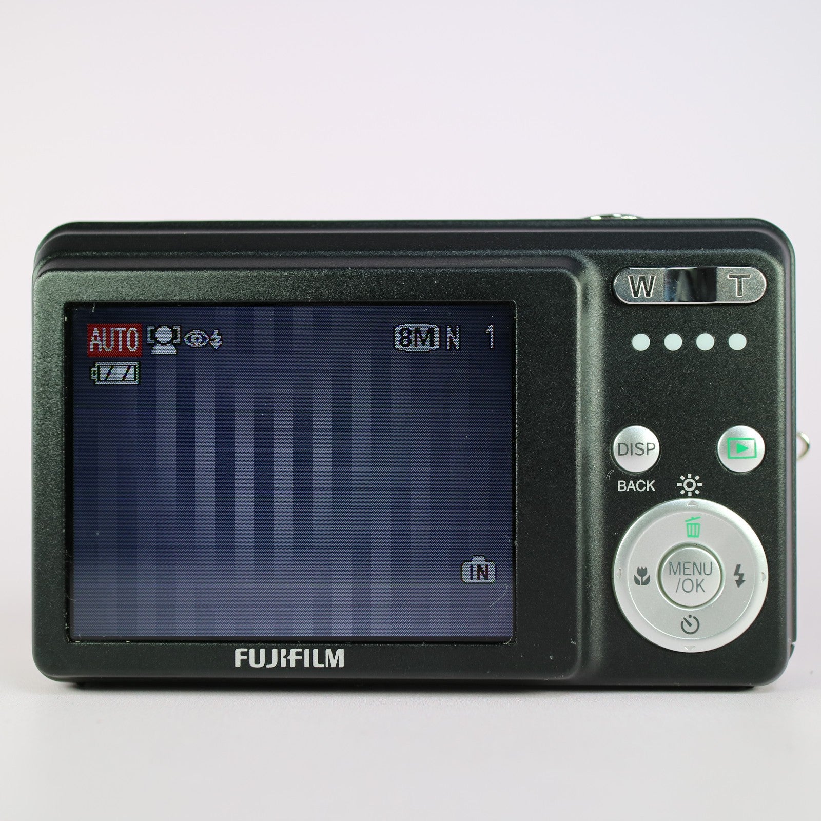 Fujifilm Digital Camera FinePix J15fd 8.2MP Black Tested Full Working Set