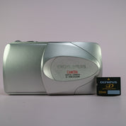 Olympus Digital Camera Camedia C-350 Zoom 3.2MP Silver Tested With xD Card
