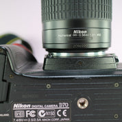 Nikon DSLR D70 6.1MP Black w/ Nikkor 28-100mm f/3.5-5.6 Tested 5817 Actuations