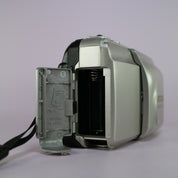 Olympus Superzoom 105G 35mm Film Point and Shoot Camera Silver Tested