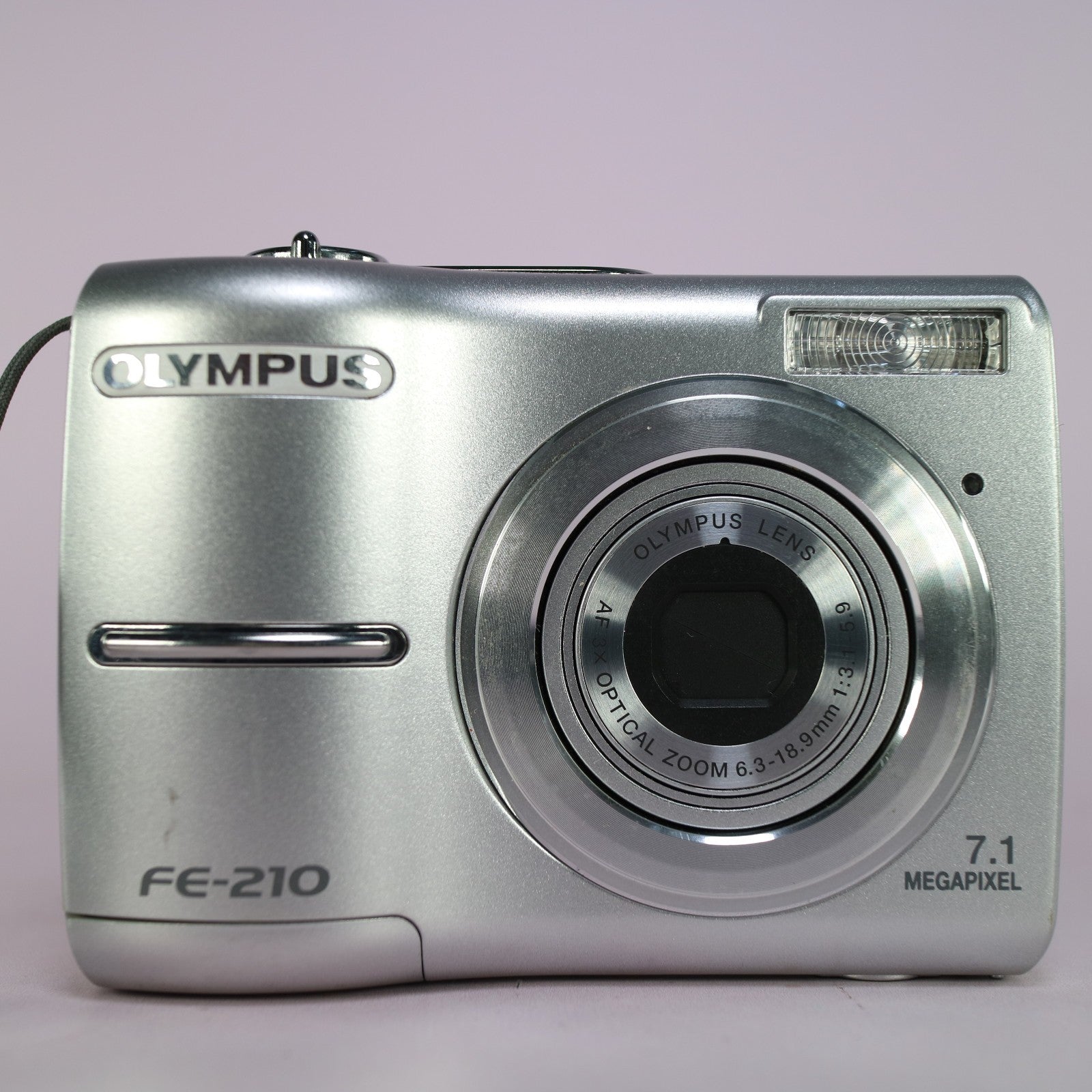 Olympus Digital Camera FE-210 7.1MP Silver Tested
