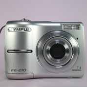Olympus Digital Camera FE-210 7.1MP Silver Tested