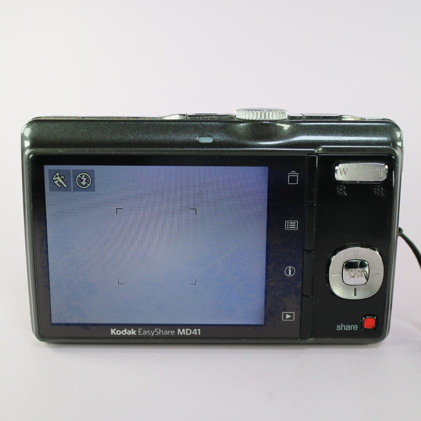 Kodak Digital Camera EasyShare MD41 12.2MP Grey Tested Full Working Set