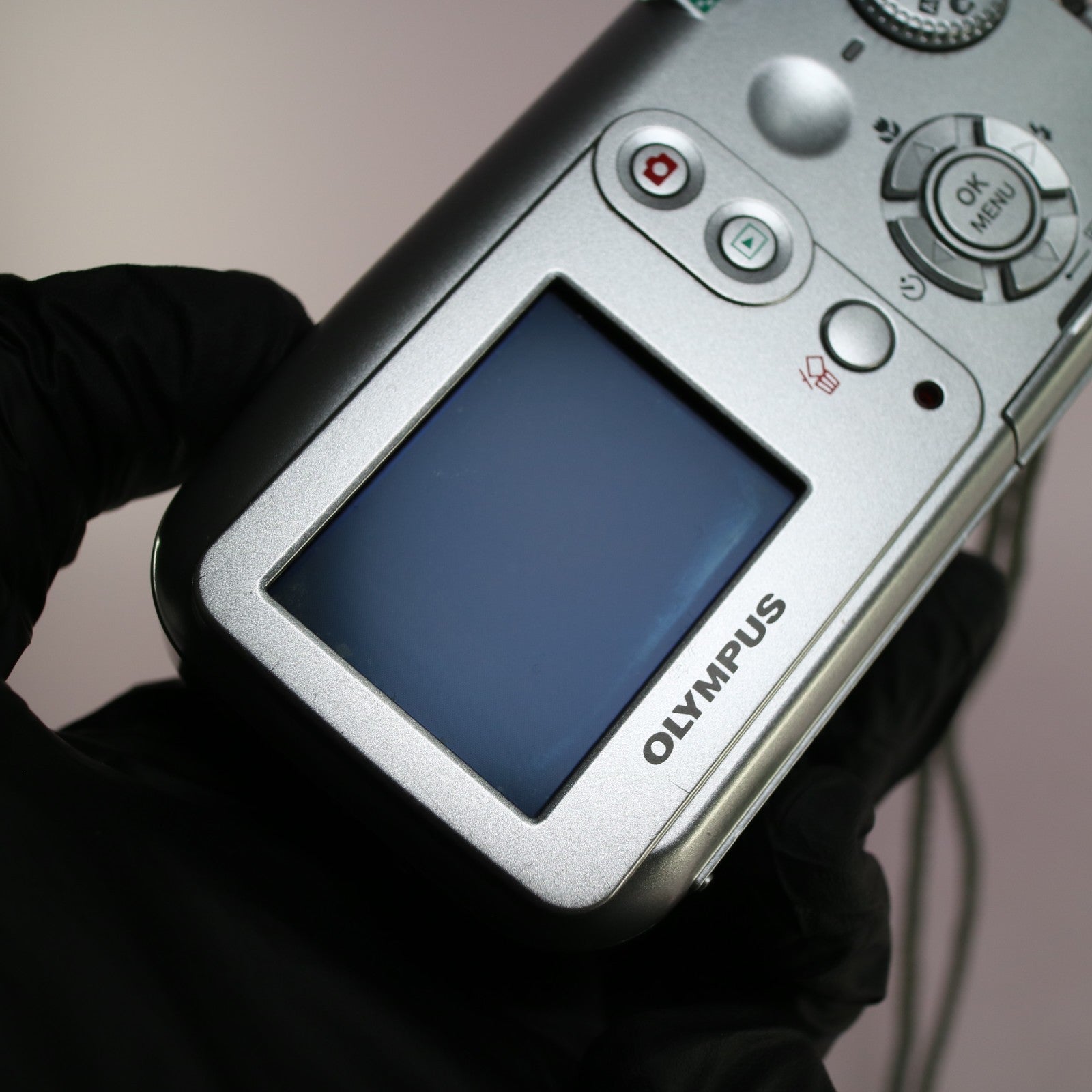 Olympus Digital Camera Camedia D-545 Zoom 4.0MP Silver Tested