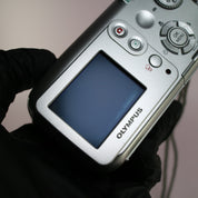 Olympus Digital Camera Camedia D-545 Zoom 4.0MP Silver Tested