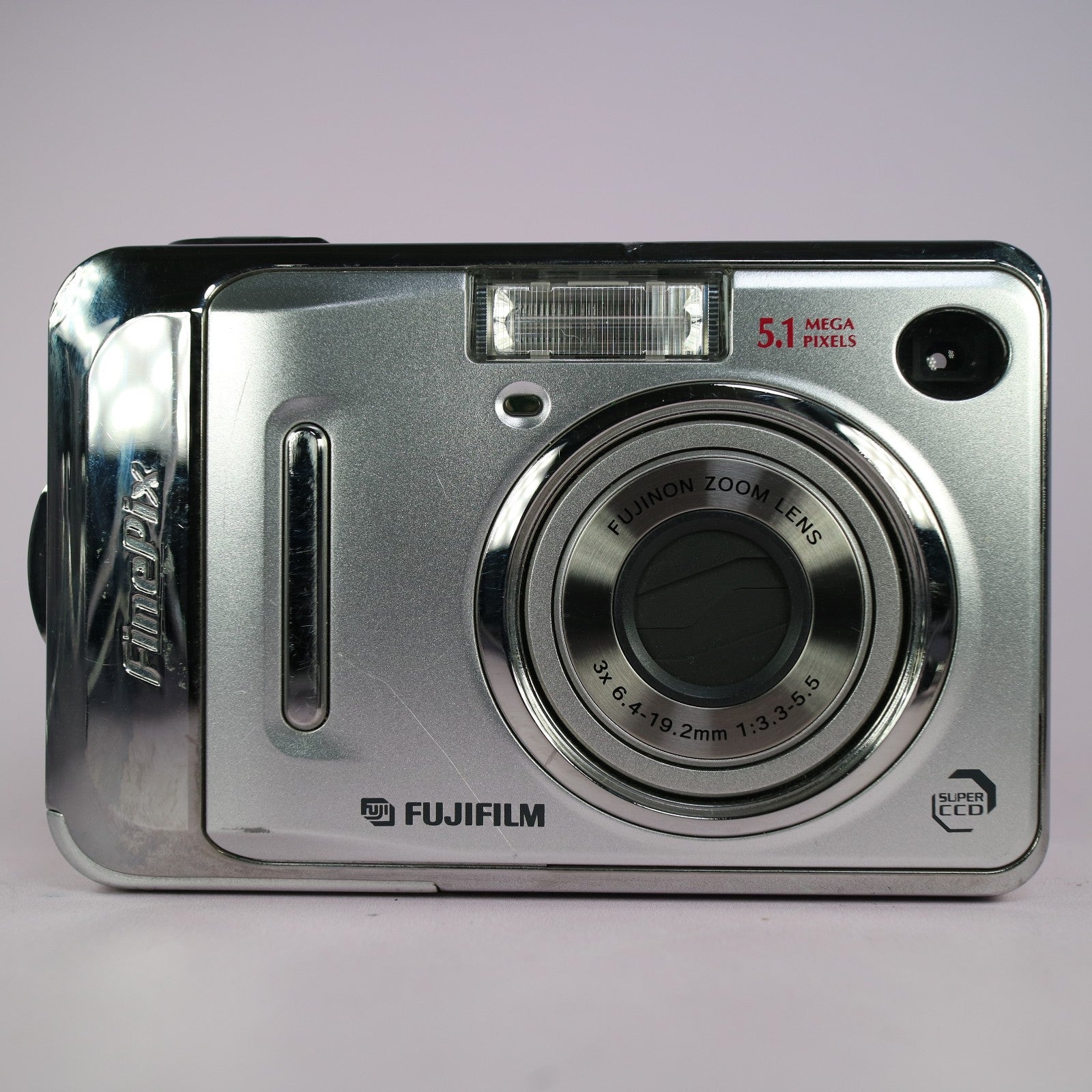 Fujifilm Digital Camera FinePix A500 5.1MP Silver Tested