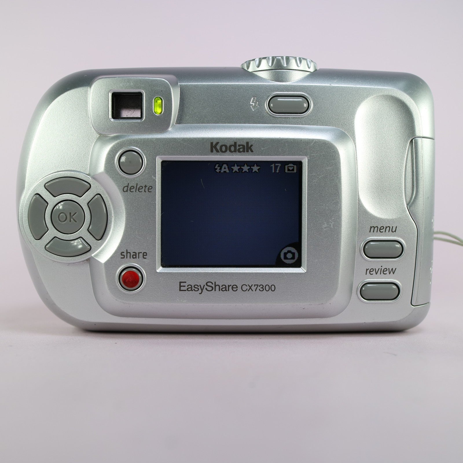 Kodak Digital Camera EasyShare CX7300 3.2MP Silver Tested