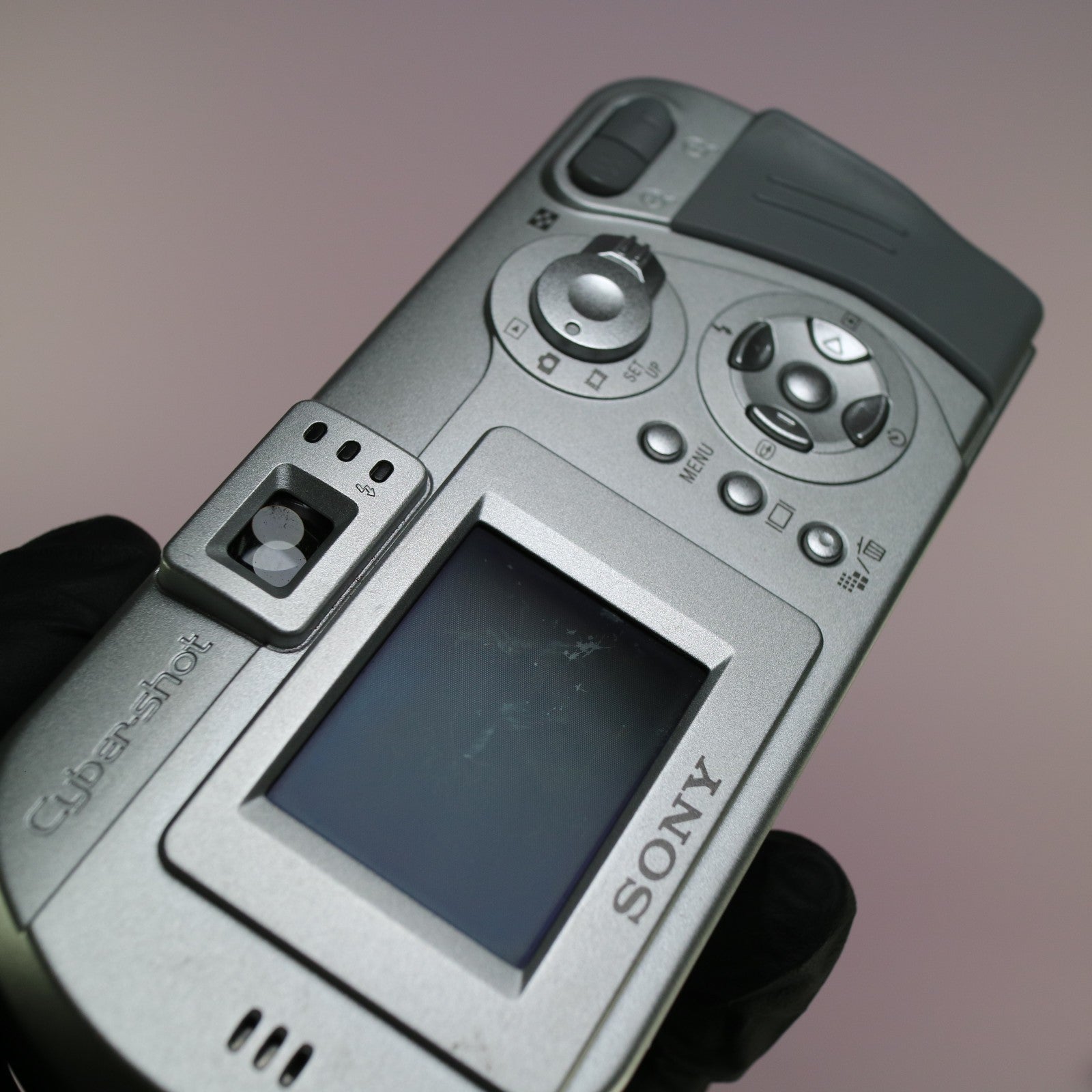 Sony Digital Camera Cybershot DSC-P52 3.2MP Silver Tested