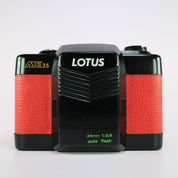 Lotus ME35 35mm Film Point and Shoot Camera Red Tested