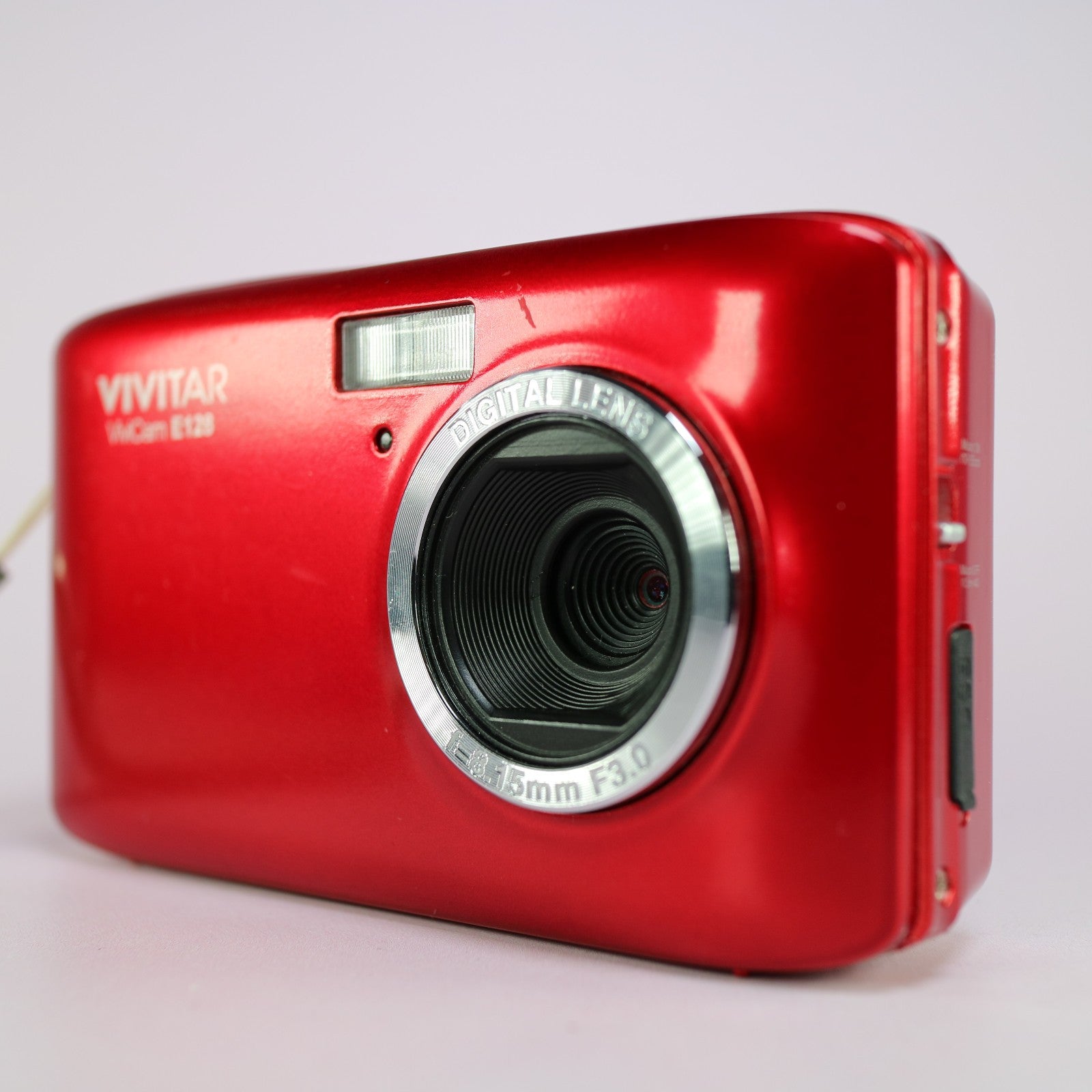 Vivitar Digital Camera Vivicam E128 18.1MP Red Tested