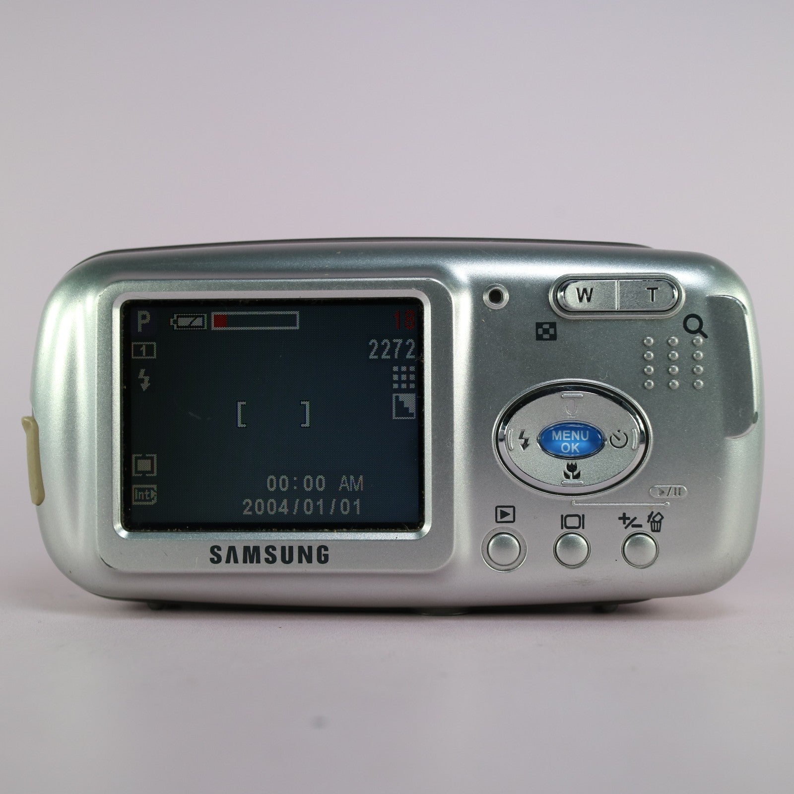 Samsung Digital Camera Digimax A400 4.0MP Silver Tested