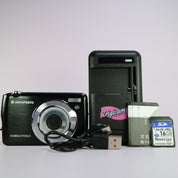 AgfaPhoto Digital Camera DC-8200 18.0MP Black Tested Full Working Set
