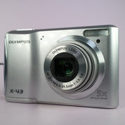 Olympus Digital Camera X-43 12.0MP Silver Tested