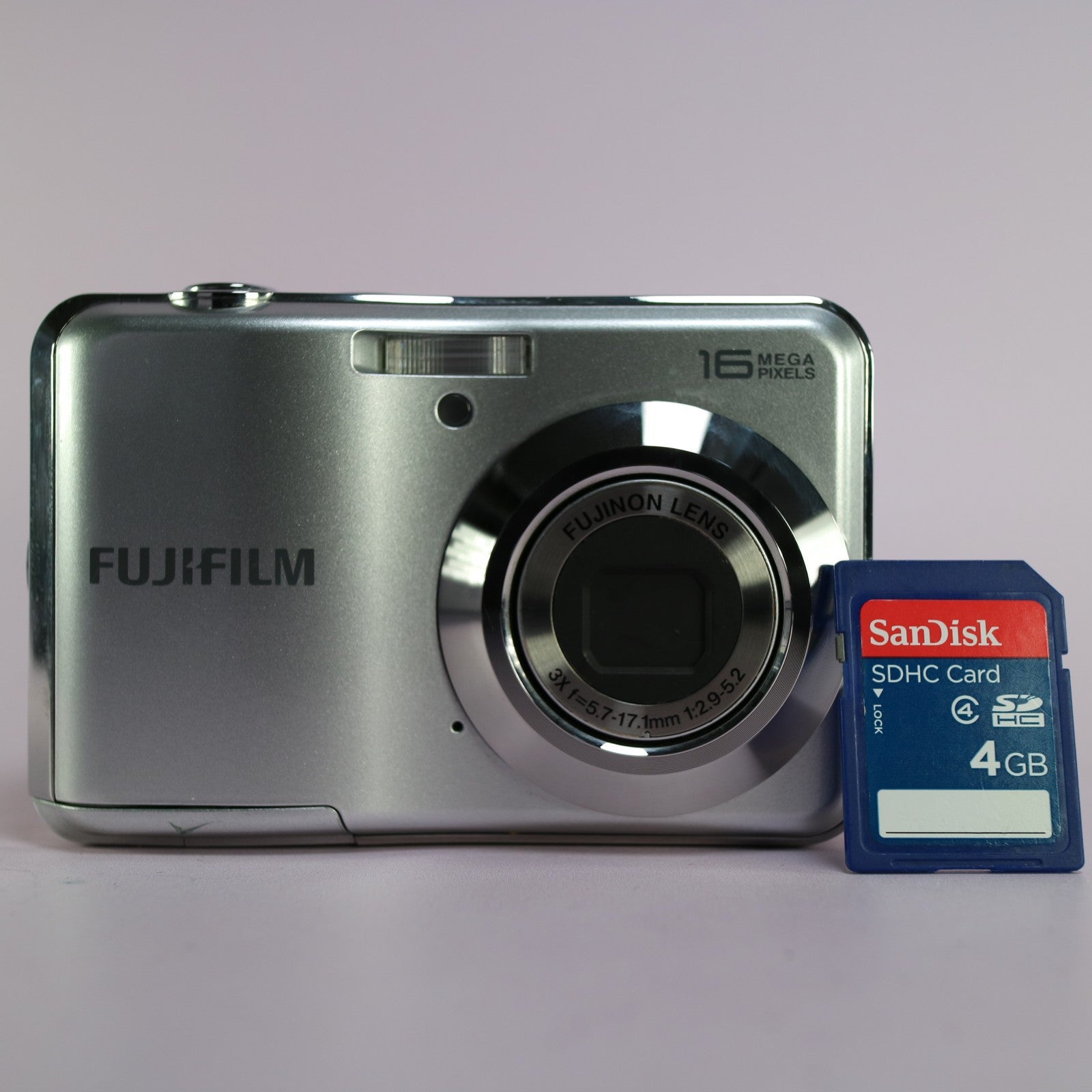 Fujiflm Digital Camera FinePix AV250 16.0MP Silver Tested