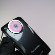 Panasonic HM-TA1 High Definition Handheld Camcorder Black Tested Full Set