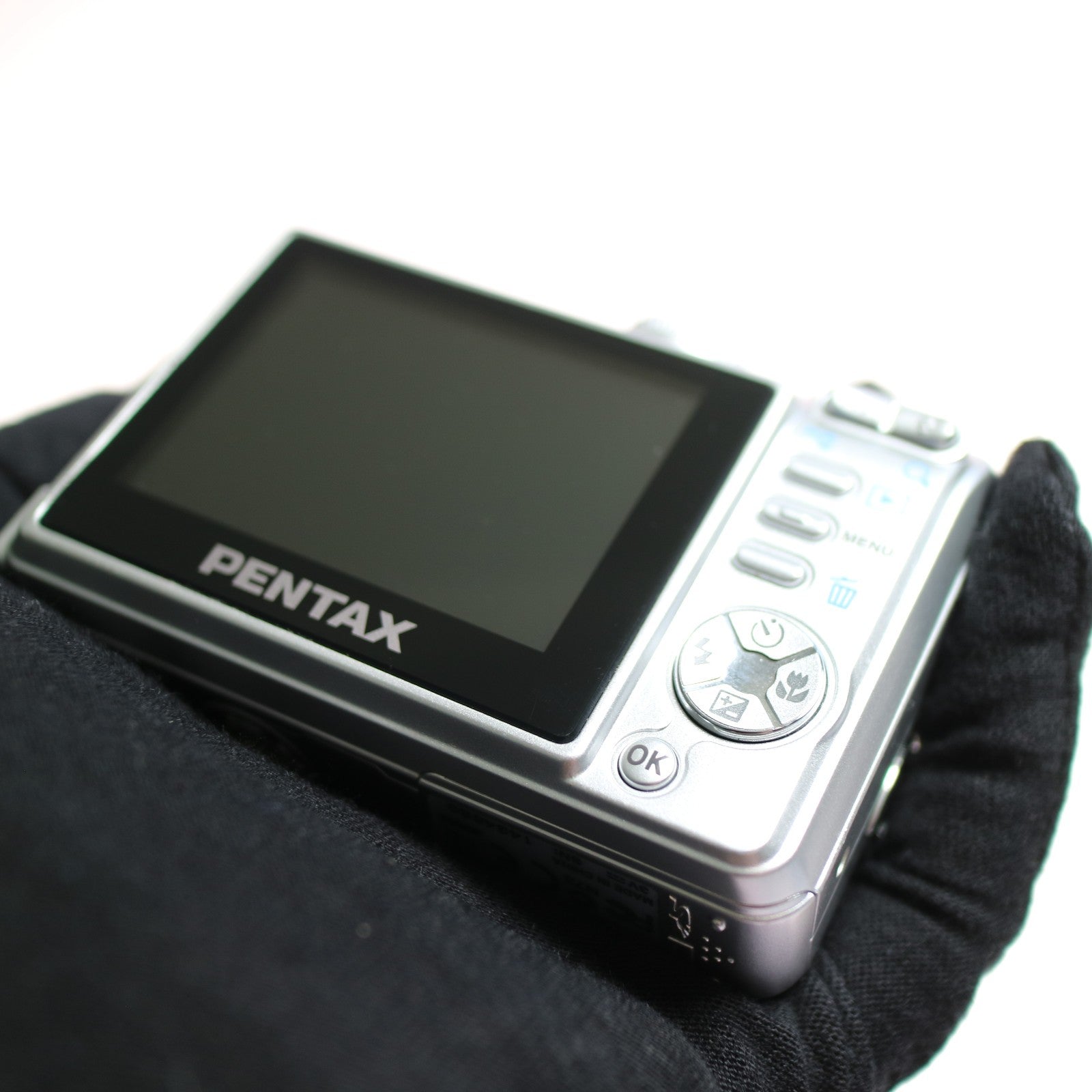 Pentax Digital Camera Optio E10 8.0MP Silver Tested