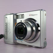 Pentax Digital Camera Optio M10 6.0MP Silver Tested