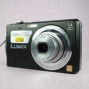 Panasonic Digital Camera Lumix DMC-FS14 14.1MP Black Tested Full Working Set