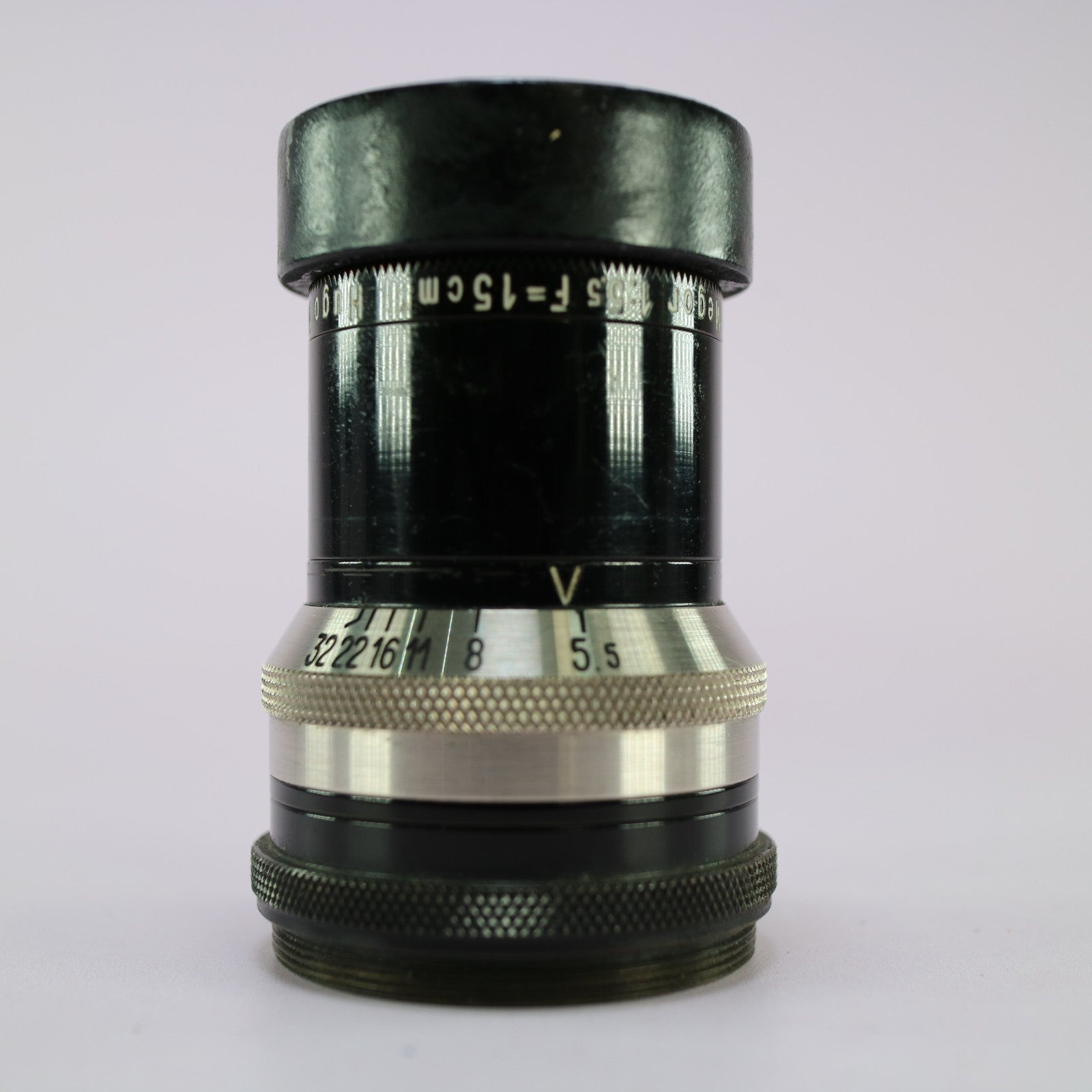 Hugo Meyer Gorlitz Telemegor 15cm f/5.5 Telephoto Lens M39 / L39 Leica Mount